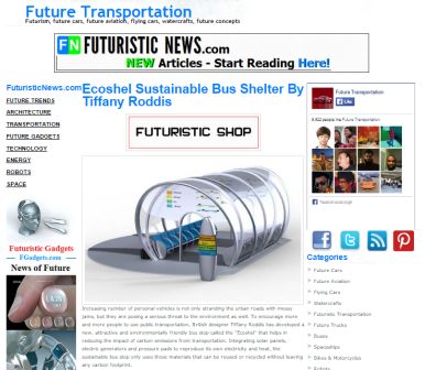 Futuristic news ecoshel lr